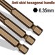thumbnail image 4 of Brocas de hormigón de albañilería para vidrio, azulejo de cerámica, ladrillo, plástico, madera, albañil, abridor de agujeros de pared de aleación dura, vástago hexagonal de 3mm a 12mm, 4 of 5