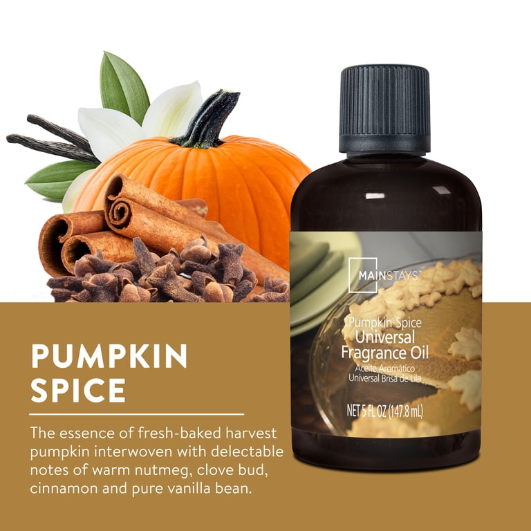 Mainstays Universal Fragrance Oil Warm & Spicy Pumpkin Spice, 5 fl