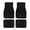 Dark Gray, variant on Car Floor Mats Set of 4, Plaid Car Floor Mats, Checkered Plaid Pattern Vehicle Front Rear Carpets, Non- Auto Foot Mats Universal Fit for Car SUV Truck Van 26.7x17.3+13x17.3Inch