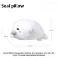 thumbnail image 5 of Chubby Seal Stuffed Animal Doll Cute Plush Stuffed Sea Lion Pillow Soft Seal Plush Toy Birthday Gift, 5 of 9