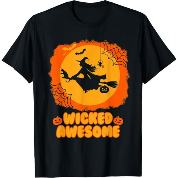 Wicked awesome - Halloween Witch Costume Apparel T-Shirt