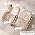 thumbnail image 6 of 7-Piece Packing Cubes Set, Travel Luggage Organizer with Multi-Function Storage Bags for Clothing, Shoes, and Accessories, Efficient Suitcase Packing Solution, 6 of 13