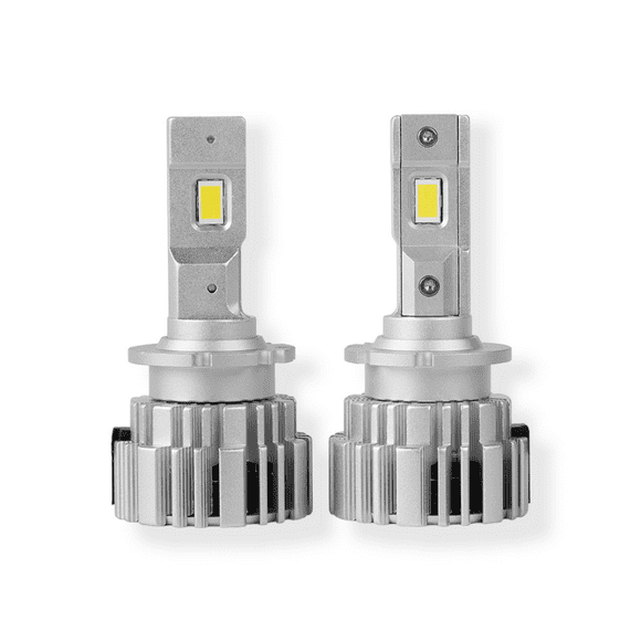 ARC Lighting Headlight Bulb 22D41 Tiny Monster Xtreme Series; D4; LED Bulb; 45 Watt; 9 To 16 Volt; Cool White Beam Color; 10000 Lumens; 6500K Light Color Temperature; 360 Degrees Beam Angle; Set Of 2