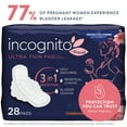 thumbnail image 2 of Prevail Incognito by Prevail Overnight Ultra Thin Pad 28 ct, 2 of 9