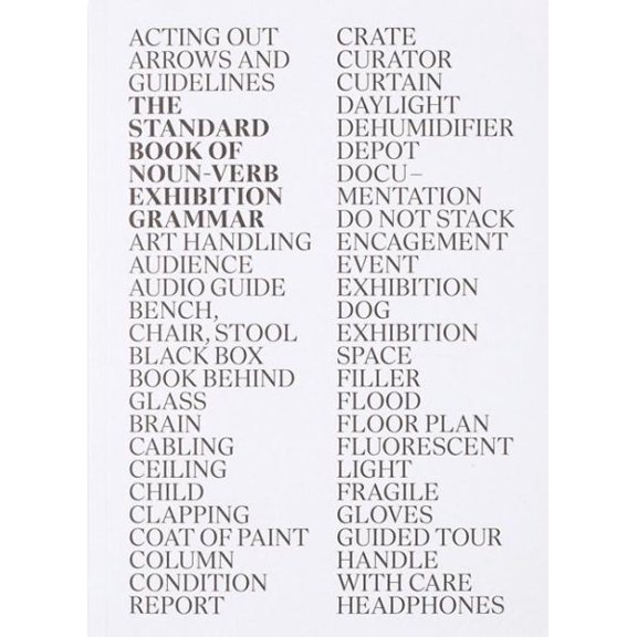 Pre-Owned The Standard Book of Noun-Verb Exhibition Grammar (Paperback)