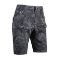 thumbnail image 4 of Nestiefly Men's Tactical Cargo Shorts Lightweight Stretch Ripstop Hiking Work Shorts with Multi Pockets Waterproof Casual Shorts 2026 Dark Gray S, 4 of 4