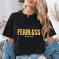 thumbnail image 4 of Jollimate Fearless Shirt, Christian Shirt For Women, Bible Verse Tee, Faith Shirt Gift For Her, 4 of 6