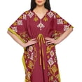 thumbnail image 4 of Moomaya Beach Kaftan Bikini Cover Up WoMen's Long Maxi Caftan Dresses For Women, 4 of 6