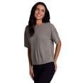 thumbnail image 2 of RBX Active Women's Lightweight Washed Pique Modal Short Sleeve T-Shirt, 2 of 5