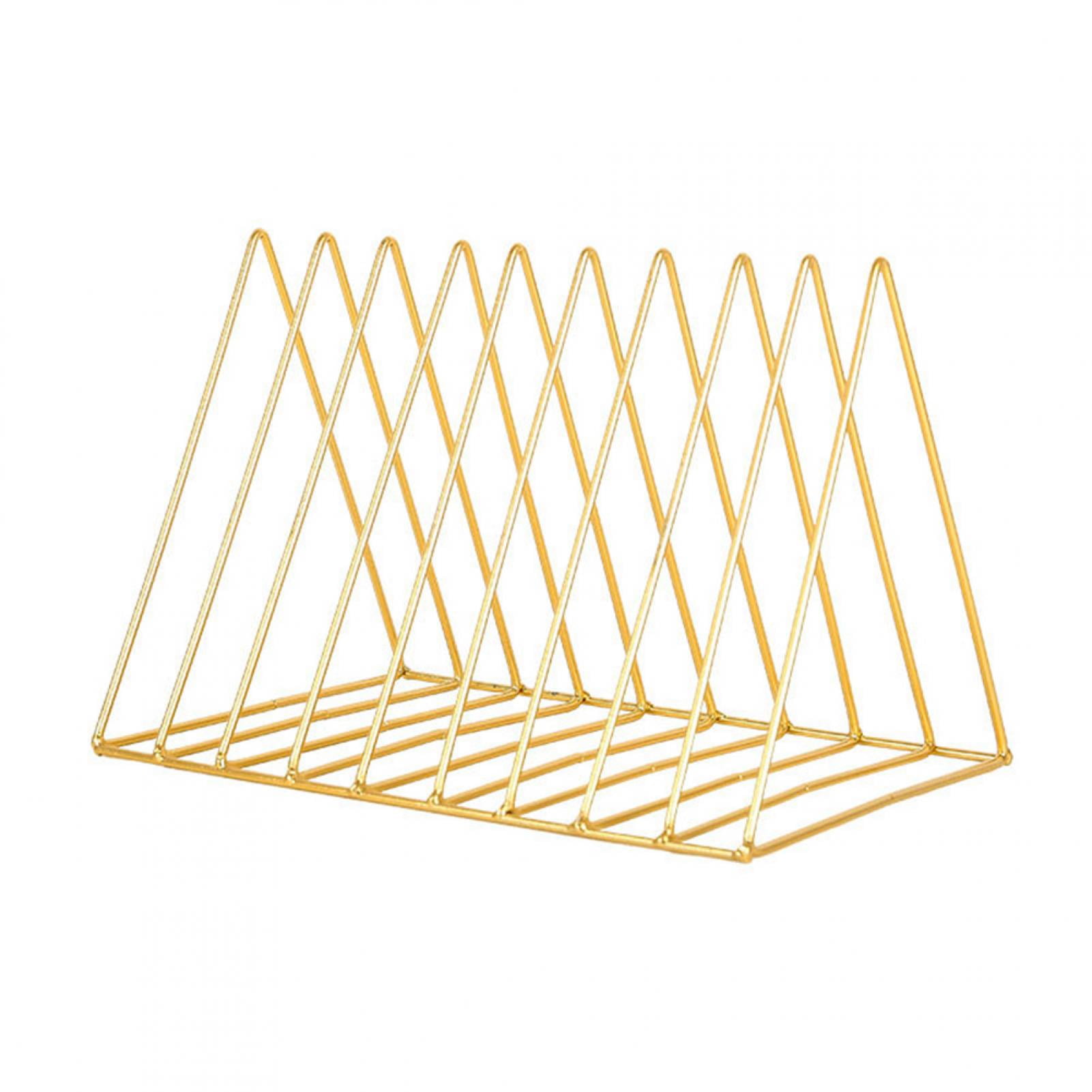 Multifunctional Iron Triangle Desktop Triangle Desktop Bookshelf Desktop  Bookshelf Sturdy Construction - Walmart.ca