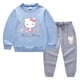 thumbnail image 4 of Conjunto de Sudadera con capucha de cuello redondo de Hello Kitty, nueva ropa para niños, pantalones de manga larga con bonitos dibujos, traje de algodón para bebé de dos piezas, 4 of 5