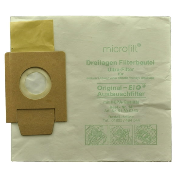EIO Cleaner Filter Dust Bags And Filter