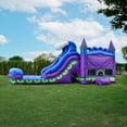 thumbnail image 3 of JumpOrange Outdoor Mermaid Titan Commercial Grade Inflatable Slide and Bounce House Dual Lane with Pool for Kids and Adults with Blower, 3 of 5