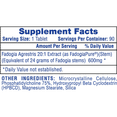 thumbnail image 2 of Vitaminas Hi-tech Fadogia Agrestis 20:1 Extract 90 Tabletas Afrodisíaco Negro, 2 of 3
