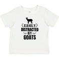 thumbnail image 3 of Inktastic Easily Distracted by Goats Boys or Girls Baby T-Shirt, 3 of 5