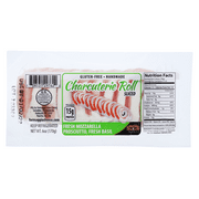 Formaggio Cheese All-Natural Charcuterie Roll with Proscuitto, Mozzarella, and Basil, 6 oz
