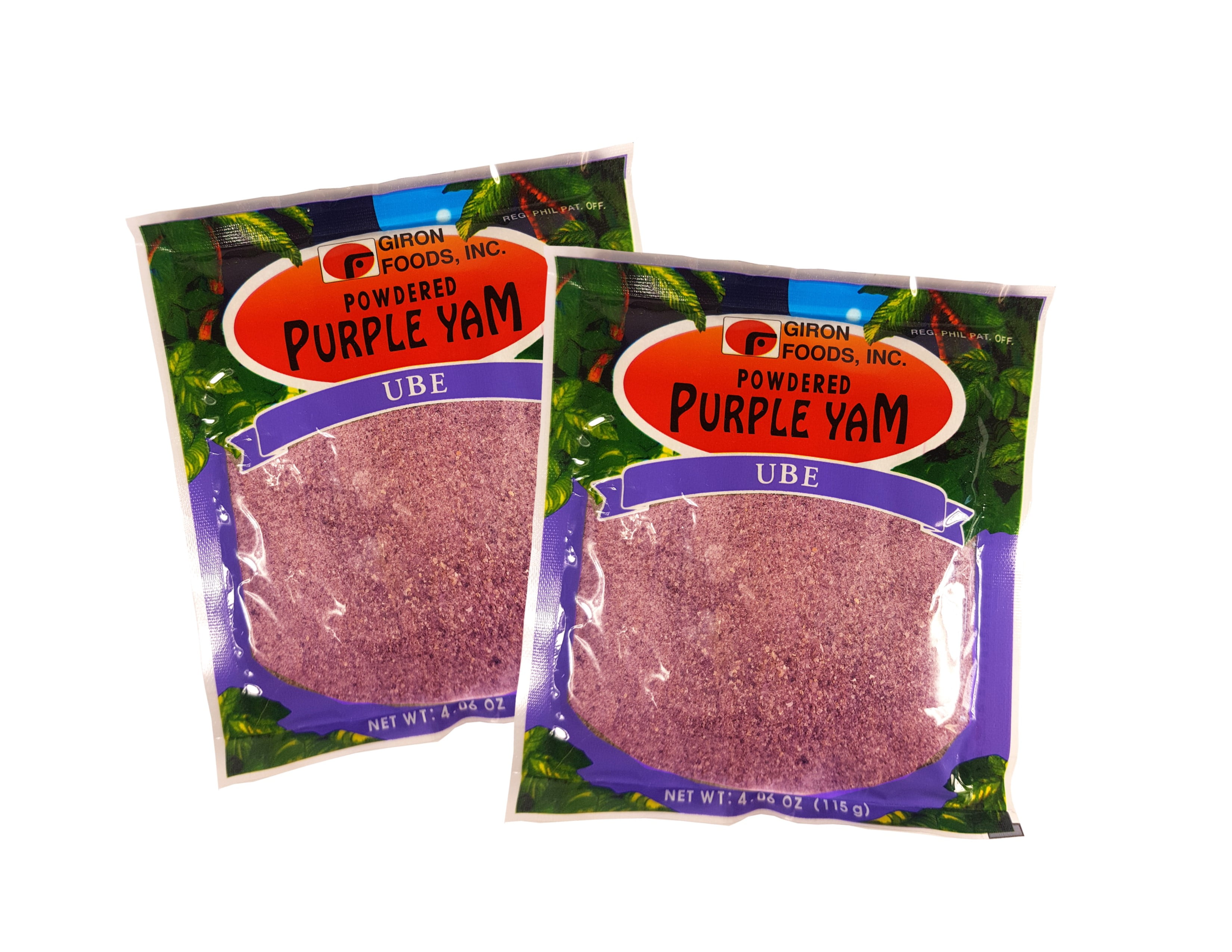 Powdered Purple Yam Ube 4.06 Oz. by Giron Foods (Pack of 2)