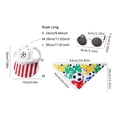thumbnail image 3 of American Flag Dog Accessory Set 3 Pack Size M, Reversible Dual Layer Triangle Bandana, Matching Hat & Glasses, Patriotic Red White Blue Outfit for Independence Day 4th of July Small Dogs, 3 of 5