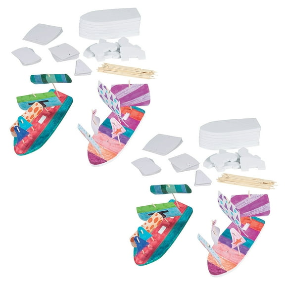 Bulk DIY STEAM Boat Kit Makes 50