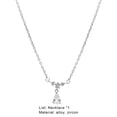 thumbnail image 7 of Kripyery Women Necklace High-end Exquisite Shiny Cubic Zirconia Water Drop Shape Lady Pendant Female Jewelry, 7 of 7