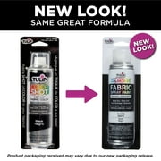 Tulip Color Shot Instant Fabric Spray Paint, 3 oz Black, Quick Dry and Permanent