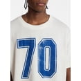 thumbnail image 4 of No Boundaries Pride Boxy Fit Cropped Tee with Short Sleeves, Men's Sizes XS-5XL, 4 of 5