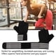 thumbnail image 3 of Guantes De Medio Dedo Para Fitness, Guantes De Entrenamiento Transpirables, Protectores Suaves Negros Para Mancuernas Para Gimnasio, 3 of 7