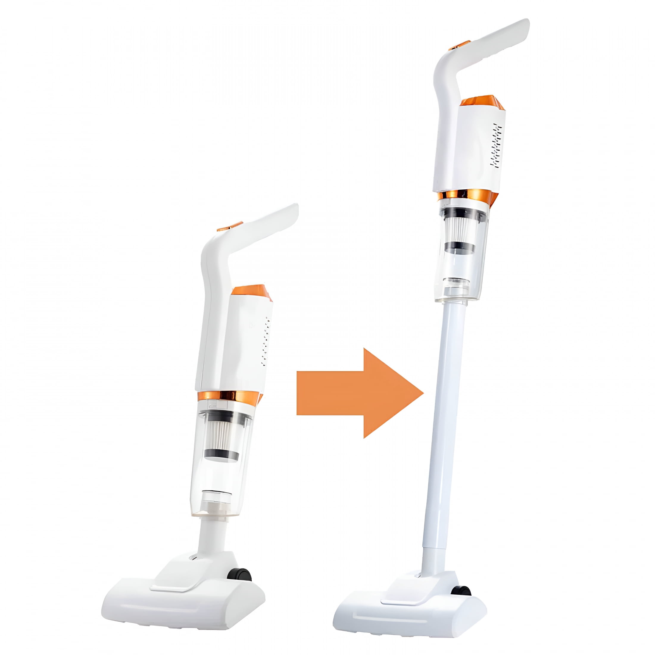 ZEPARO Cordless Vacuum Cleaner Rechargeable,Powerful Multi Cyclone Bagless Vacuum with Filter,Lightweight Portable Stick Handheld Vacuum Cleaner for Home Hardwood Floor Tile