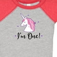 thumbnail image 4 of Inktastic 1st Birthday Unicorn Girls Baby Bodysuit, 4 of 5