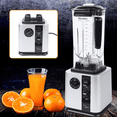 thumbnail image 2 of Miumaeov 2200W Countertop Commercial moothie Blender Kitchen Food Mixer with 6 Blades for Shakes Crushing Ice Frozen Dessert Soup with 2.2L Container, 2 of 11
