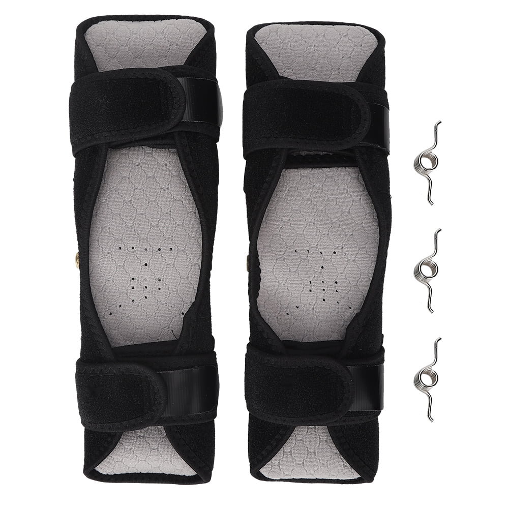 Mgaxyff 1 Pair Breathable Joint Support Power Lift Spring Knee Brace