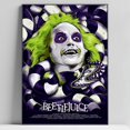 thumbnail image 5 of Póster de película clásica B-Beetlejuice, comedia de terror, película vintage de Tim Burton, marcos de fotos para pared, decoración de sala de estar, 5 of 5