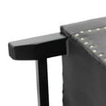 thumbnail image 2 of Magshion Microfiber Upholstered Accent Ottoman Bench for Entryway, Bedroom Grey, 2 of 6