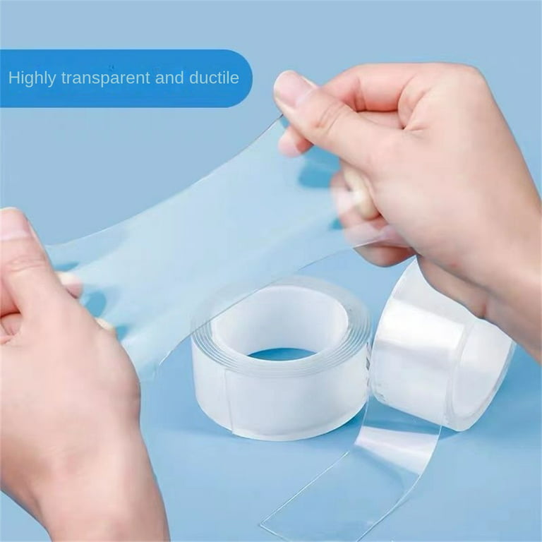 Nano Magic Double-Sided Tape Clear Washable Anti-Slip