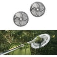 thumbnail image 5 of ALL-CARB 10 Inch x 40 Teeth Carbide Tip Brush Blades Replacement for Stihl, Husky, Shindaiwa or Anyother Brand Models Cutter, Trimmer, Weed Eater (2 Sets), 5 of 6