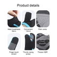 thumbnail image 2 of Guantes de ciclismo al aire libre Invierno Pantalla táctil Mano Absorción de golpes transpirable Portátil Calentadores de motocicletas para escalar l negro 1 par Methold OD002144-06, 2 of 7