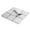Silver, variant on Prestige and Fancy Jewelry Box, Luxurious Jewelry Gift Box 3.5 x 3.5 x 1, 96 pack for Bracelets, Necklace, Pearls Keychains Cotton Filled Small Cardboard gift boxes with lids, Silver White