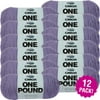 Caron One Pound Yarn - Lavender Blue, Multipack of 12