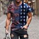 thumbnail image 2 of Soldier - playera de manga corta para hombre, diseño patriótico de la bandera americana, 4 de julio 10 - azul marino 3XL 10 - azul marino 3XL Xishao ropa, 2 of 2