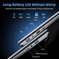 thumbnail image 4 of SGIN 17.3" Windows 11 Laptop 4GB DDR4 128GB ROM Computer, 4 Core Celeron N5095, 1yr Free Office 365 Subscription, Support 5TB Expansion, Copilot, 4 of 8