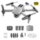 thumbnail image 4 of 2.4GHz 4CH FPV Drone RC plegable Control de altitud Drone RC plegable con luces LED JShteea libre de BPA, 4 of 9