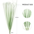 thumbnail image 2 of Zukuco 16PCS Fake Light Green Grass Decor Artificial Grass Plants Outdoor Artificial Tall Shrubs Wheat Grass Greenery Stems Faux UV Resistant Grass Artificial Plant for Outdoor Indoor Home Decor, 2 of 7