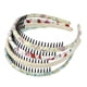 thumbnail image 1 of Unique Bargains 4pcs Diademas con Peine de Dientes Patrón Floral Diadema con Peine de Dientes para Mujeres Blanco Púrpura Amarillo Azul Beige, 1 of 7