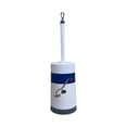thumbnail image 1 of Mom's Best Cepillo y soporte para inodoro, 42 cm, ultraduradero, color blanco y gris., 1 of 6