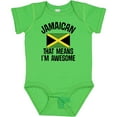 thumbnail image 3 of Inktastic Jamaica Awesome Jamaican Boys or Girls Baby Bodysuit, 3 of 5