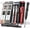 Red/Black, variant on STAGEEK Carpenter Pencil with Sharpener, Mechanical Carpenter Pencils with 19 Refills, construction pencils heavy duty Woodworking Tools, Deep Hole Long Nib Marker Pens for Architect Marking