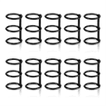 thumbnail image 1 of 3-Rings Book Rings Metal Loose Leaf Binder Rings Binding DIY Photo Album/Notebook/Round Circle Calendar, 10PCS, 1 of 7