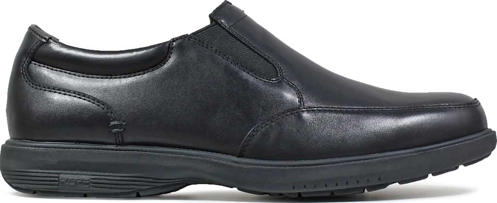 Men's Nunn Bush Myles St. Moc Toe Slip On Black Leather 11.5 M - image 2 of 7
