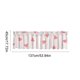 thumbnail image 3 of Uuiauoio Valentine's Day Short Curtain Love Heart Kitchen Valance for Window Valentines Day Small Window Treatment Rod Pocket Cafe Valance for Dining Room Bedroom Decor, 3 of 6
