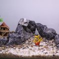 thumbnail image 2 of Decoración de arrecife de coral, mini decoración de coral sintético para decoración de acuario, amarillo rojo, 1.89 x 2.28 pulgadas, 2 of 7